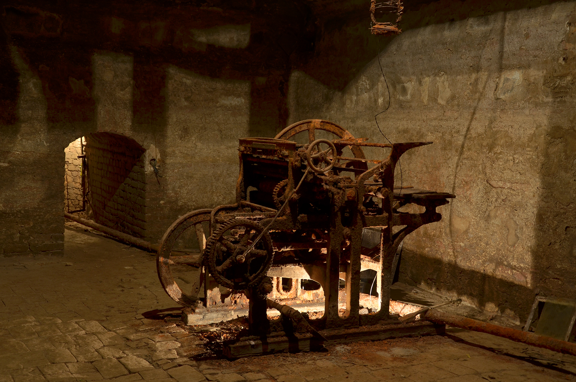 ავლაბრის არალეგალური სტამბის საბეჭდი დანადგარი