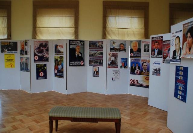 Unique exhibition of election posters at the NPLG