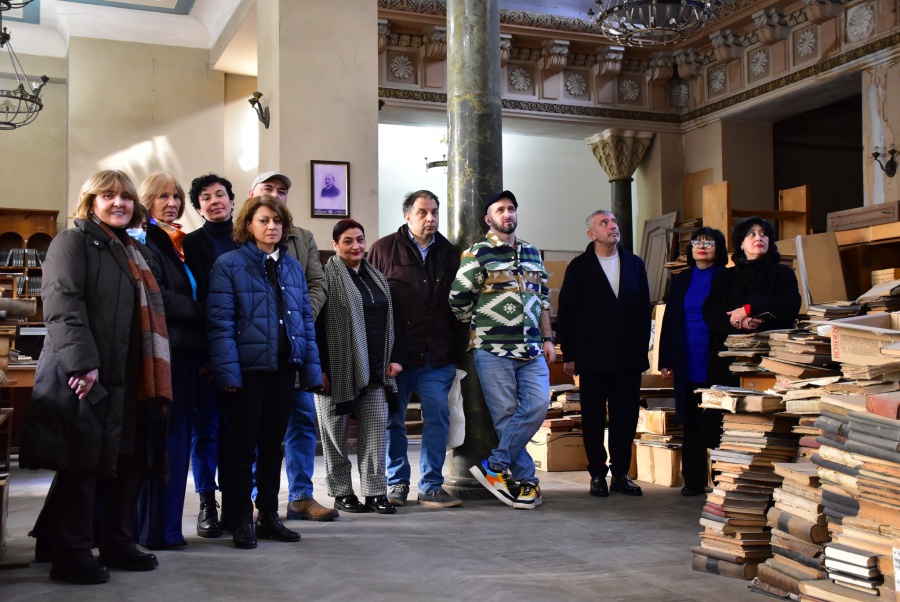 ეროვნული ბიბლიოთეკის ლეგენდარულ პირველ კორპუსში სარემონტო სამუშაოები იწყება