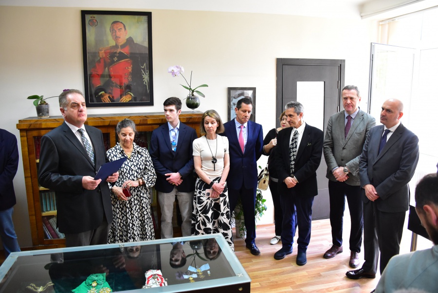 ეროვნულ ბიბლიოთეკაში ჩხოტუების კაბინეტი გაიხსნა