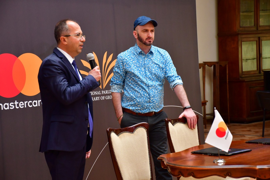 ეროვნულ ბიბლიოთეკასა და "მასტერკარდს" შორის თანამშრომლობის მემორანდუმი გაფორმდა