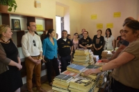 The National Library Donates 400 Books to Torsi School